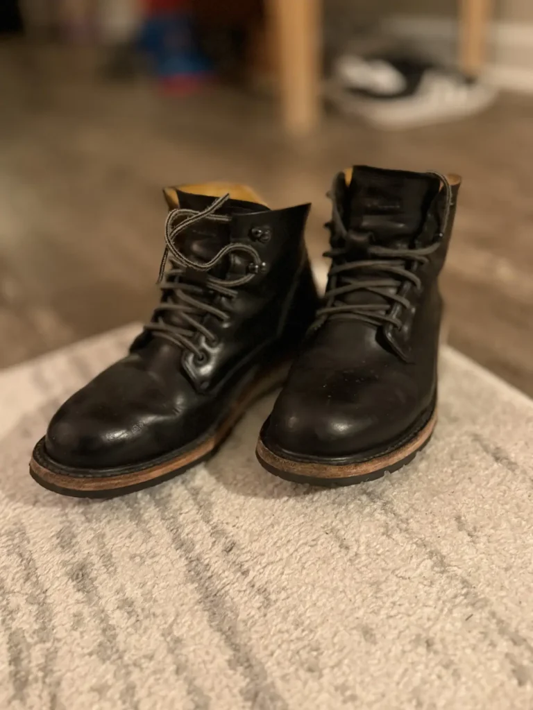Derringer Boots, 4 months post-repair